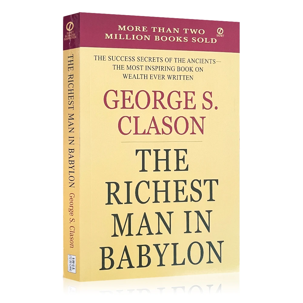

Самый богатый человек в Вавилоне Джордж с. Вдохновляющая книга для чтения Clason с финансовым успехом для взрослых на английском языке