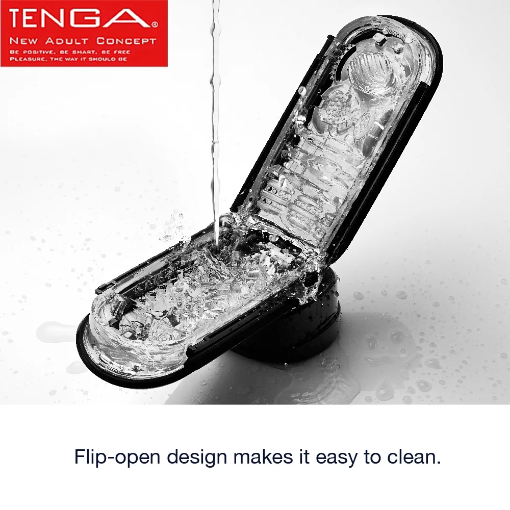 Мужской мастурбатор TENGA FLIP 0 ZERO 3D присоска искусственная вагина настоящая