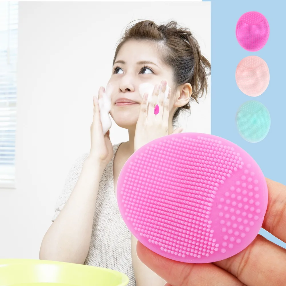 

SPA Blackhead Face Wash Pad Facial Clean Brush to Exfoliating Super Soft Sponges Scrubbers