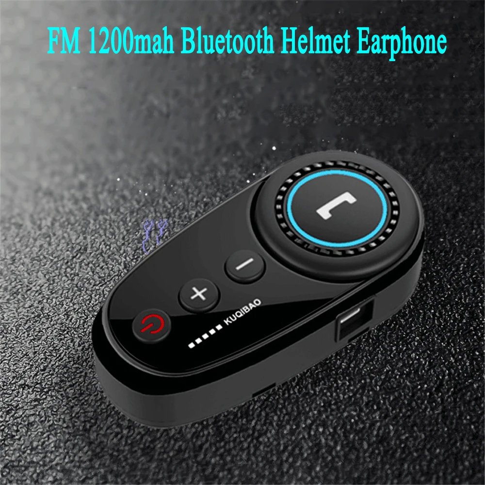 1200 мАч Bluetooth CSR 5 0 мотоциклетный шлем гарнитуры Беспроводной Moto стерео наушник