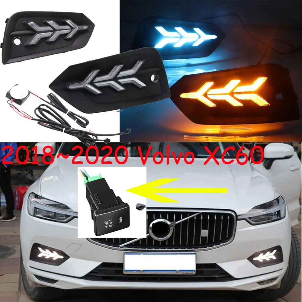 Налобный фонарь для Volvo XC60 светодиодный дневного света XC 60 противотуманный