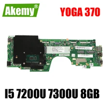 For Lenovo ThinkPad Yoga 370 laptop motherboard LA-E292P motherboard i5 7200U 7300U 8GB RAM FRU 02DL570 01HY349 Mainboard