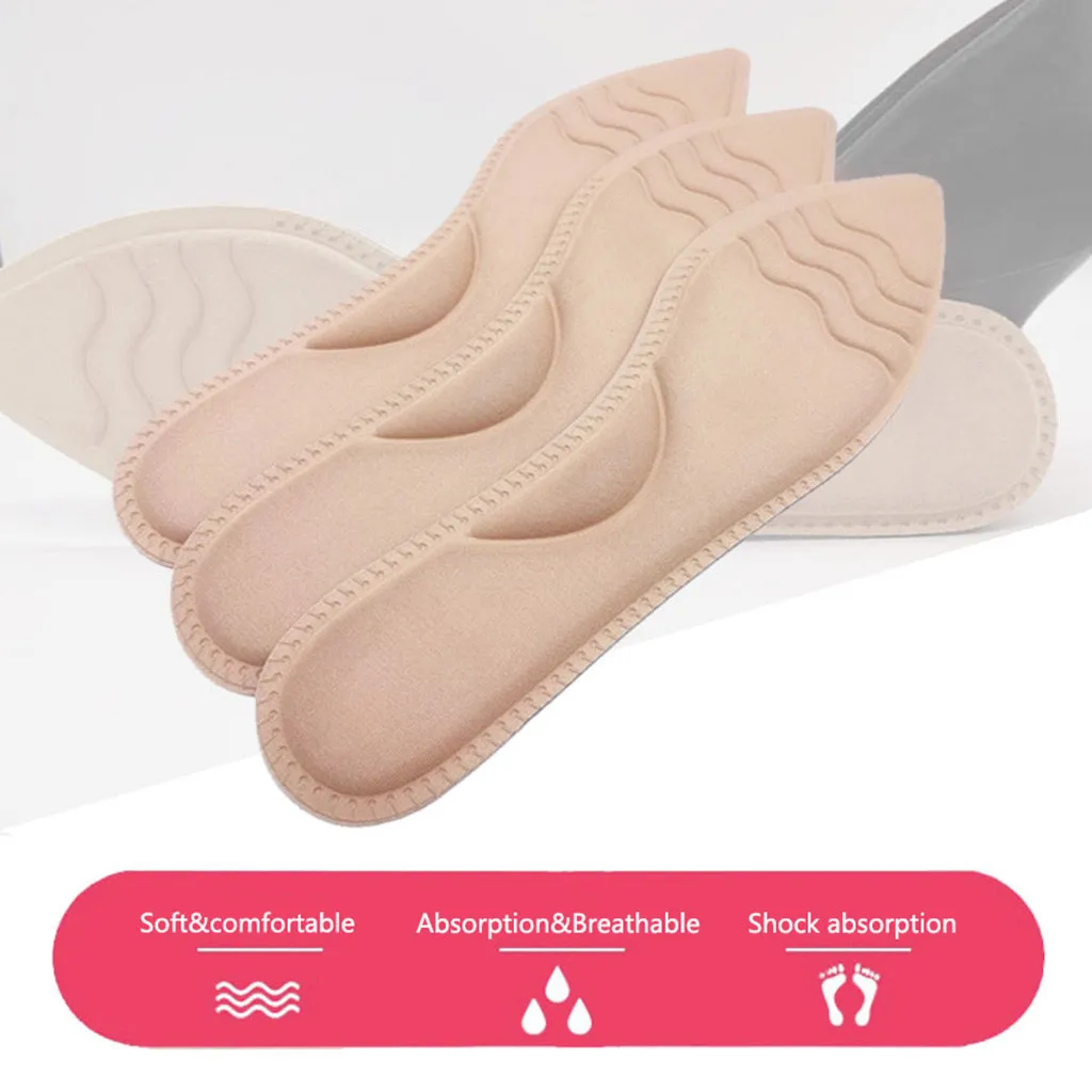 Силиконовые стельки для спортивной обуви удобные гелевые женские вставки