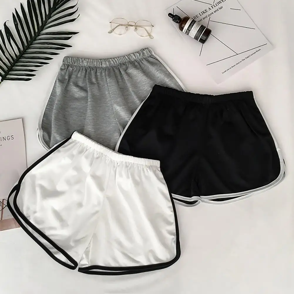 

Summer Women Casual Patchwork Body Fitness Workout Stretch Skinny Slim Shorts