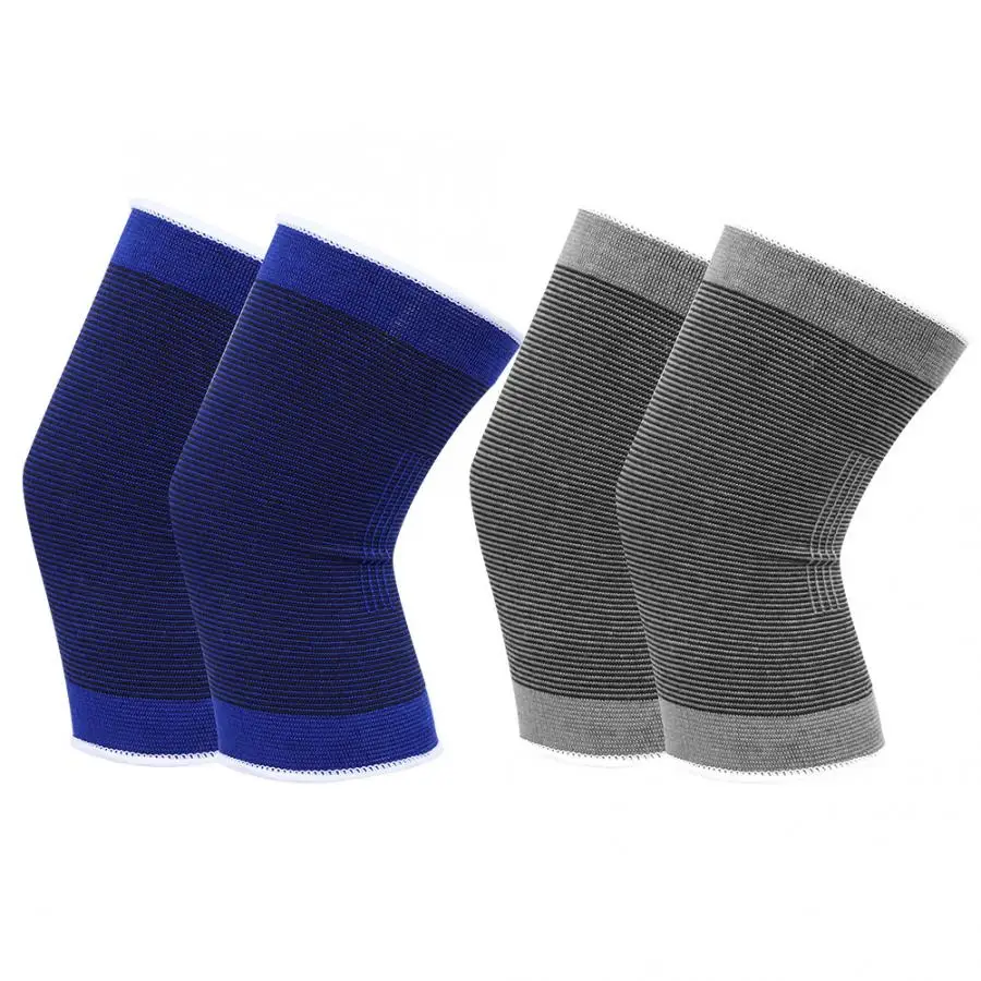 Унисекс хлопковые трикотажные эластичные теплые спортивные наколенники для