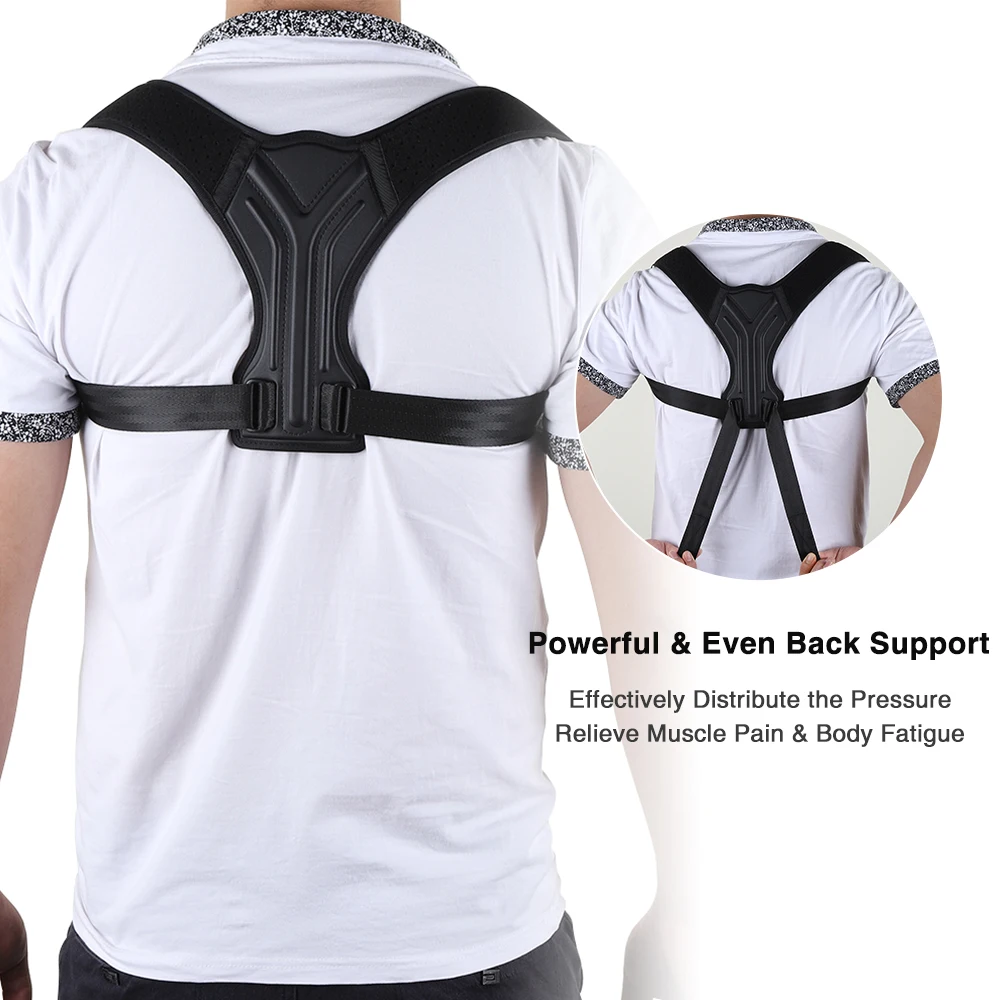 Регулируемый Корректор осанки для спины дышащий пояс поддержки и верхний плеч