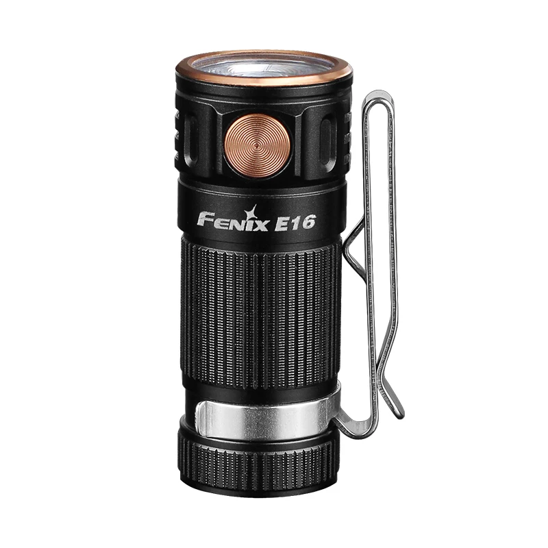 FENIX E16 EDC фонарик нейтральный белый светодиодный Макс 700 люменов луч 142 метра с