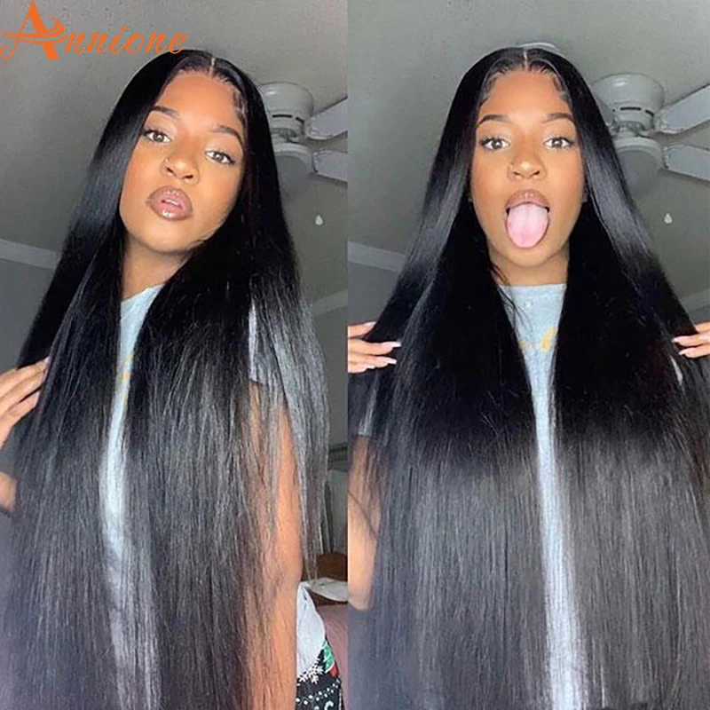 

Malaysian Straight Lace Front Wig For Women Human Hair Wigs HD Lace Frontal Wig Bone Straight 13x4 Lace Frontal Wig Preplucked