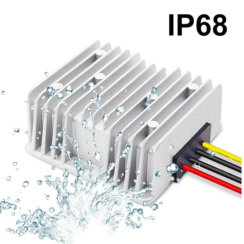 Водонепроницаемый 6 в 12 В инвертор источник питания преобразователь постоянного