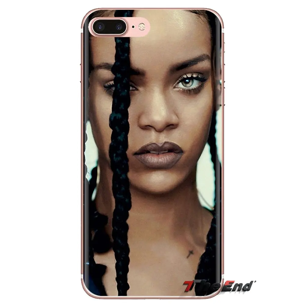 Awesome Robyn Rihanna Soft TPU Phone Cover For Samsung Galaxy S2 S3 S4 S5 MINI S6 S7 edge S8 S9 Plus Note 2 3 4 5 8 Coque Fundas |