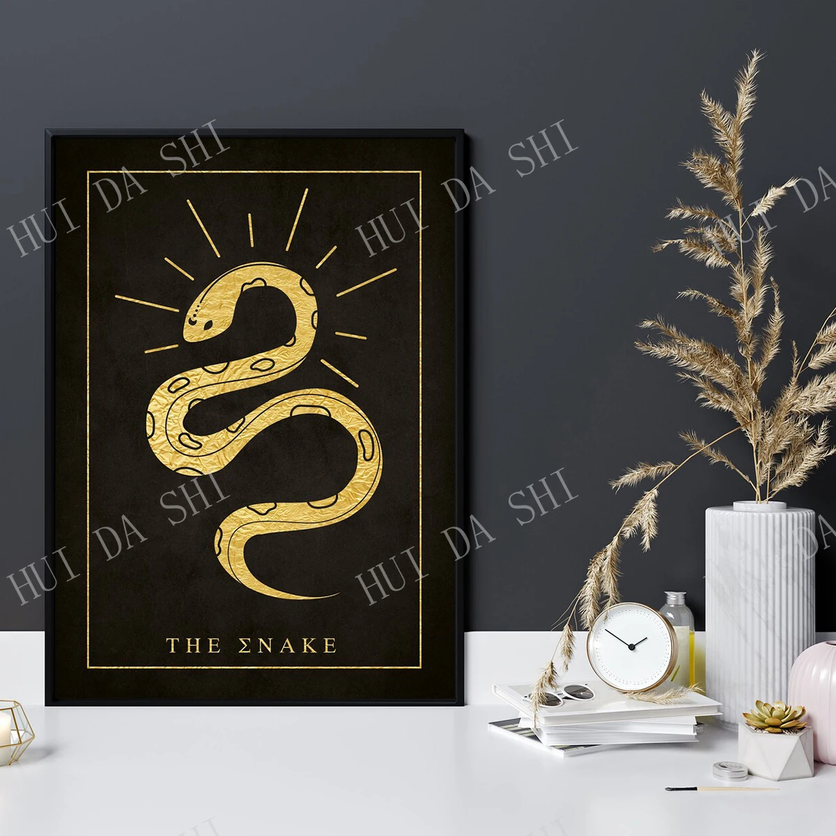 Wiccan Декор настенный художественный плакат. Астрология и гороскоп искусство