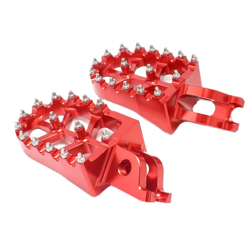 

MX Foot Pegs Pedals Rests Footpeg For HONDA CR125 CR250 1995 1996 1997 1998 1999 CR500 1998- 2005 YZ125 YZ250 1997-1998 WR400