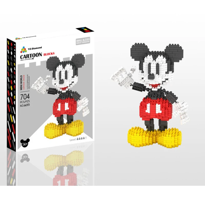 Конструктор детский Минни Микки|Блочные конструкторы| |