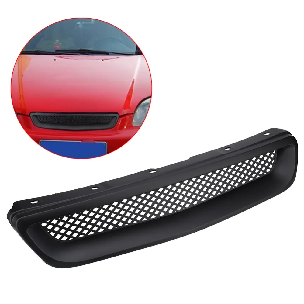 Автомобильный ABS передний с капюшоном сетка решетка бампера для Honda Civic JDM Тип R 1996