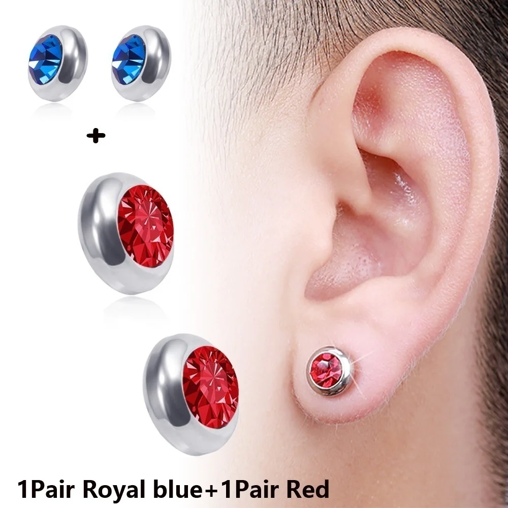 

Fashionable Simple Stainless Earrings for Women Men Steel Couple Pierced Earring Multicolor Jewelry All-match Gift 2021 Trend