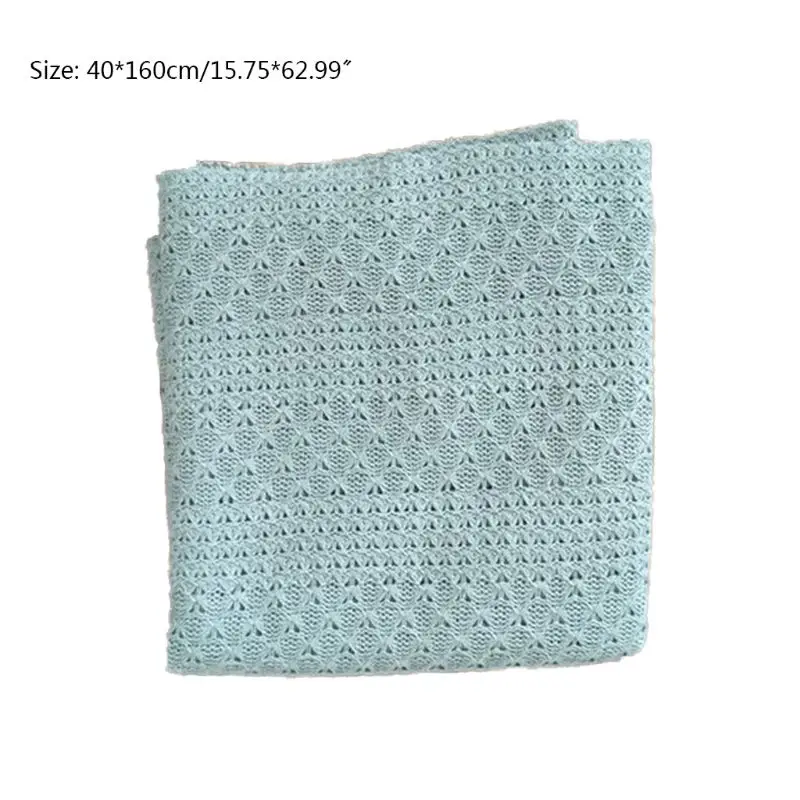 

Newborn Baby Knitted Swaddle Wrap Infants Receiving Blankets Cloth Toddler Photography Props Photo Shooting Accessories