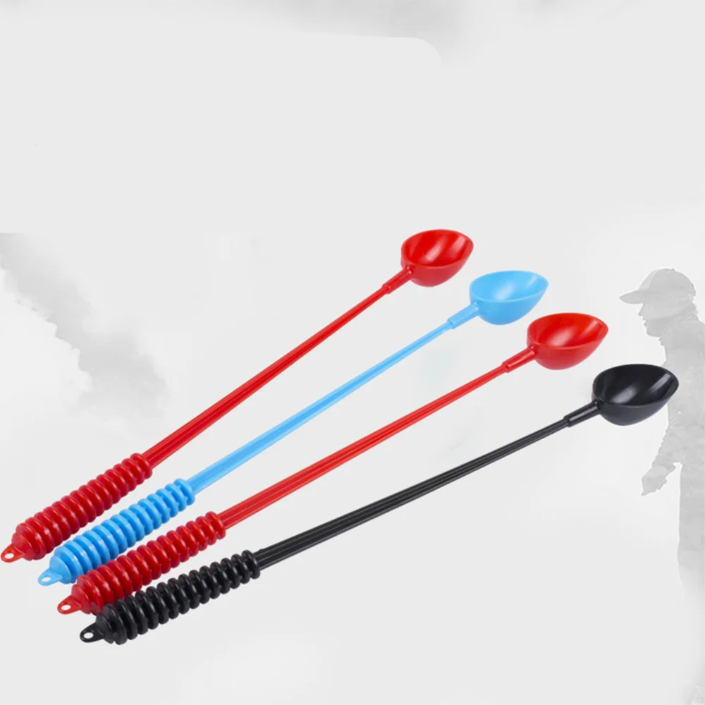 

3PCS Fishing Lure Feeder Holder Fishing Bait Spoon Trap Thrower (Random Color)