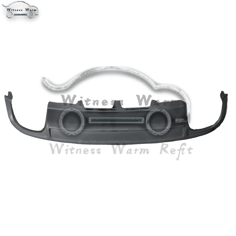 Carbon fiber S4 style car rear bumper diffuser lip rear bumper boot lip cover rear chin skirt for Audi A4 B8.5 standard bumper