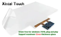 xintai touch 80 inches 169 ratio 10 touch points interactive capacitive multi touch foil film plug play