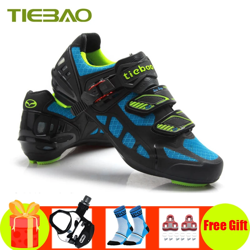 Pedals for 1502 B Tiebao; обувь для шоссейного велосипеда; sapatilha ciclismo; SPD-SL для велосипеда; обувь для верховой езды; самозакрывающиеся кроссовки для гоночного велоспорта - Цвет: Pedals for 1502 B