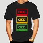 Мужская футболка с цветными кассетами, 3 цвета