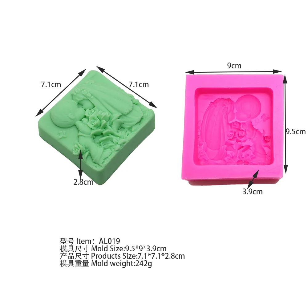 Новая силиконовая форма для свадебного мыла украшения тортов мальчиков и