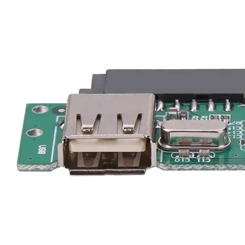 Новый 2 5-дюймовый USB 0 к SATA 7 + 15-контактный адаптер жесткого диска конвертер