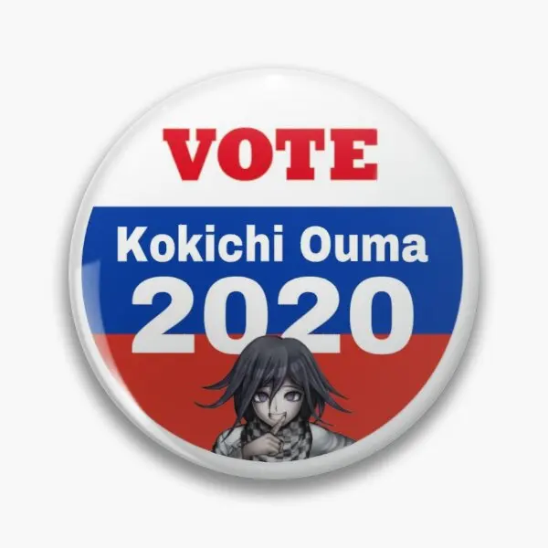 

Kokichi Ouma для России 2020, настраиваемая мягкая булавка для пуговиц, Подарочная декоративная брошь, булавка для лацкана для влюбленных, модная М...