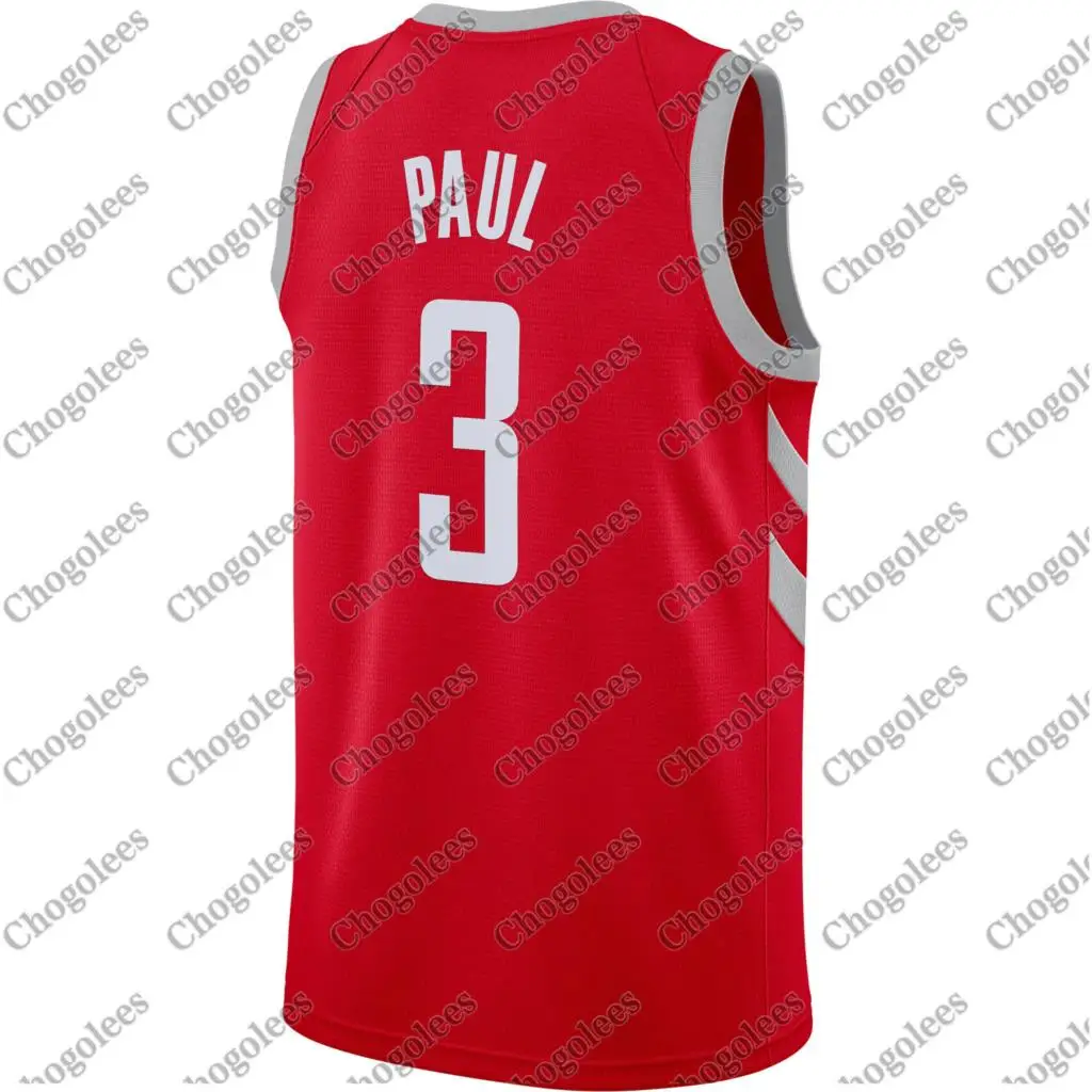 

Men Basketball Jersey Chris Paul Houston Swingman Jersey Icon Edition Red