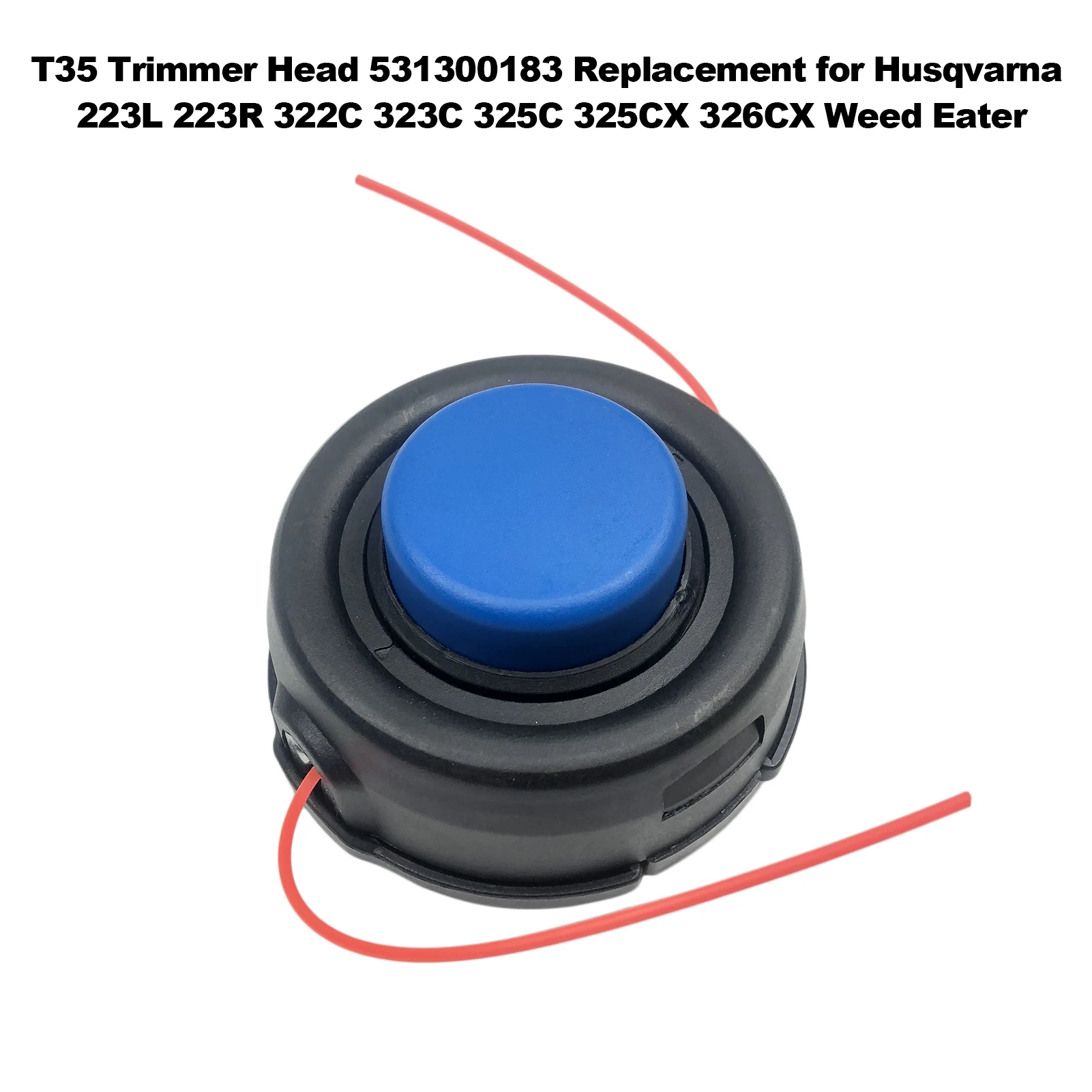 

Головка триммера T35 531300183, сменная для Husqvarna 223L 223R 322C 323C 325C 325CX 326CX, устройство для удаления сорняков
