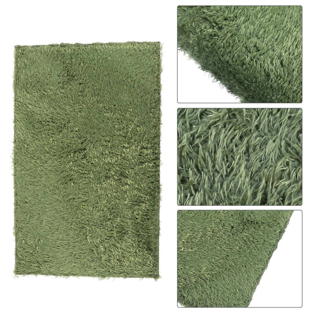 

2pcs Reptile Carpet Simulation Moss Terrarium Substrate Liner Lizard Supplies