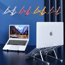 Foldable Laptop Stand Aluminium Notebook Stand Portable Laptop Holder Tablet Stand Computer Support For MacBook Air Pro ipad