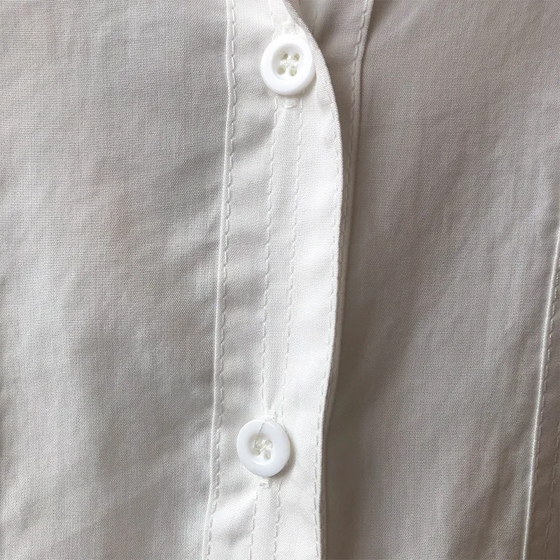 

Women Shirt 2021 Summer New Design Sense Niche Shirt Women Fashion OL Style Leisure Loose Sleeveless Women Shirt Top