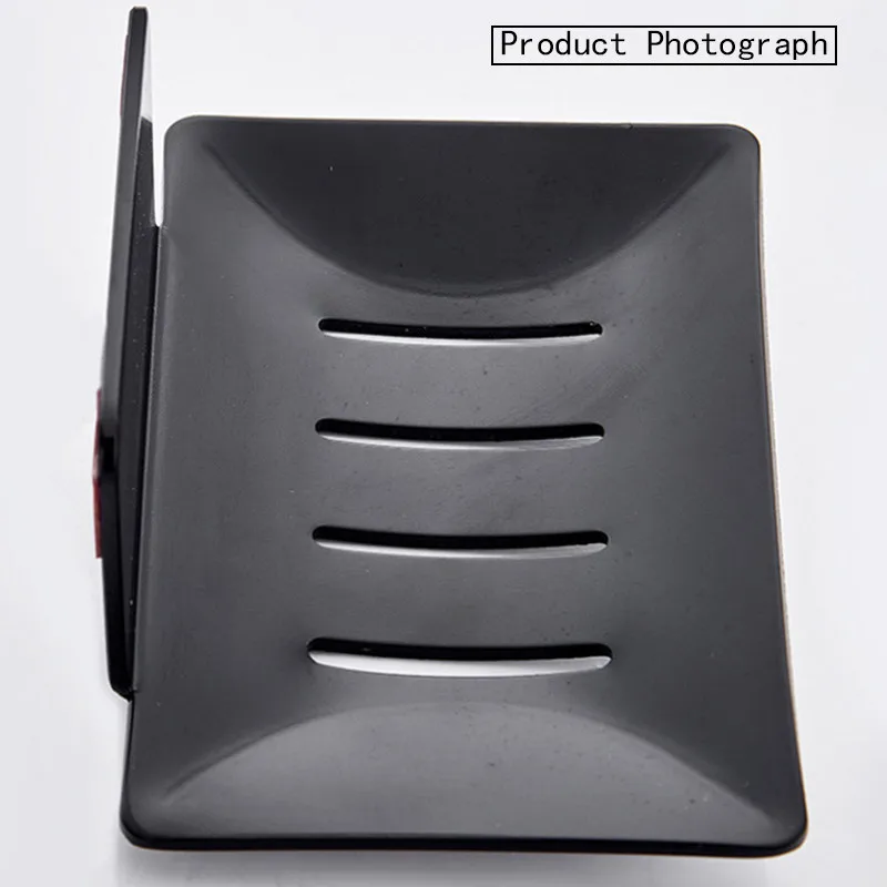 

No Drilling Soap Dish Holder Wall Mounted Soap Sponge Holder for Kitchen Soap Holder Bathroom Organizer Metal Soap Holder