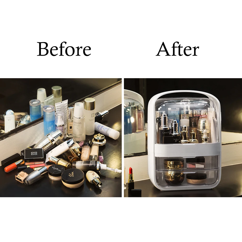 Водонепроницаемый Косметический Контейнер Для Хранения Прозрачный органайзер