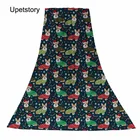 Upetstory WestieCorgi рождественское полотенце s Comfortor для лица волос для душа Рождественская ванная комната Впитывающее банное полотенце s путешествия