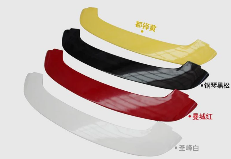 Высокое качество ABS черного красного белого цвета задний спойлер на крыше для MG3