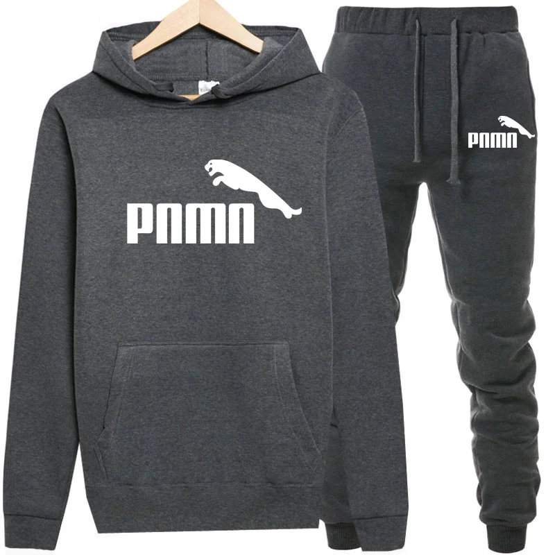 Женский спортивный костюм из 2 предметов плотный флисовый с капюшоном и штаны