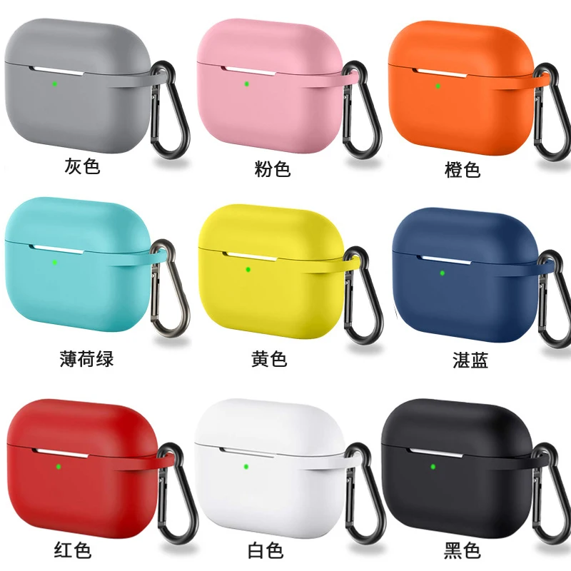 Защитный чехол для наушников Apple Airpods pro TWS силиконовый мягкий | Электроника