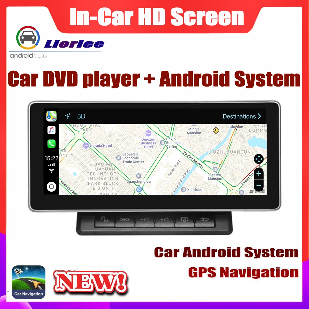 

Android update Car Multimedia player System For Audi Q7 2005 2006 2007 2008 2009 2010 touch screen GPS Navigation Bluetooth