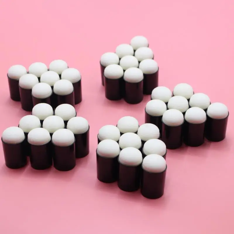

10pcs/set Finger Sponge Case Daubers Finger Painting Drawing Ink Stamping Art Tools Daubers Painting Craft Set Paint Sponge