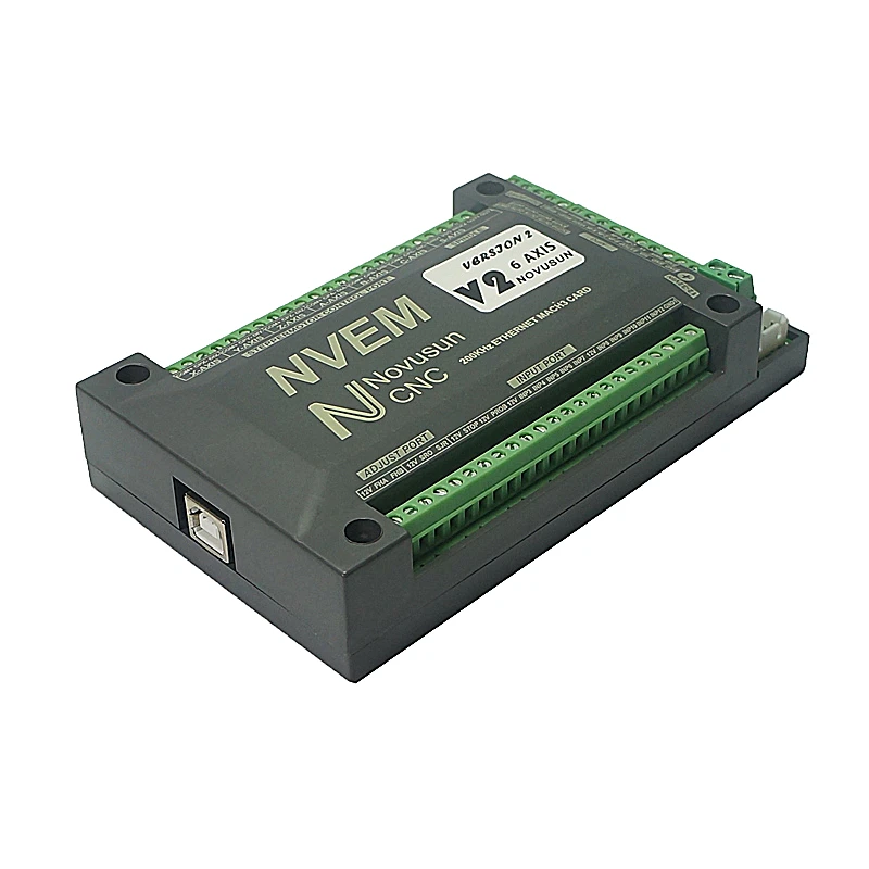 ЧПУ карта управления NVUM 4 осевой Mach3 USB 200 кГц для маршрутизатора ЧПУ|Контроллер с