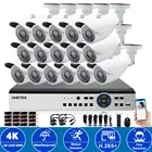 8MP 8CH меню на русском языке системы скрытого видеонаблюдения DVR система камер домашней безопасности комплект 4K 16CH AHD DVR комплект Открытый Ночное видение видеонаблюдение системы Декодер каналов кабельного телевидения XMEYE