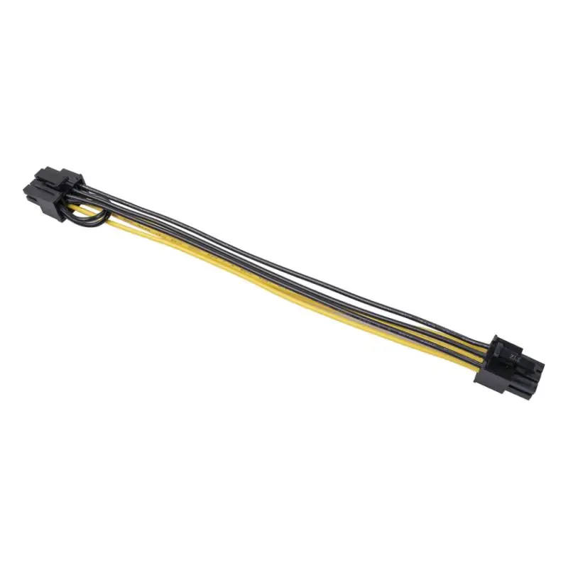 PCI Express PCIE 6 Pin To 8 (6 + 2) VGA Видеокарта адаптер кабель питания Pci e 20 см/50