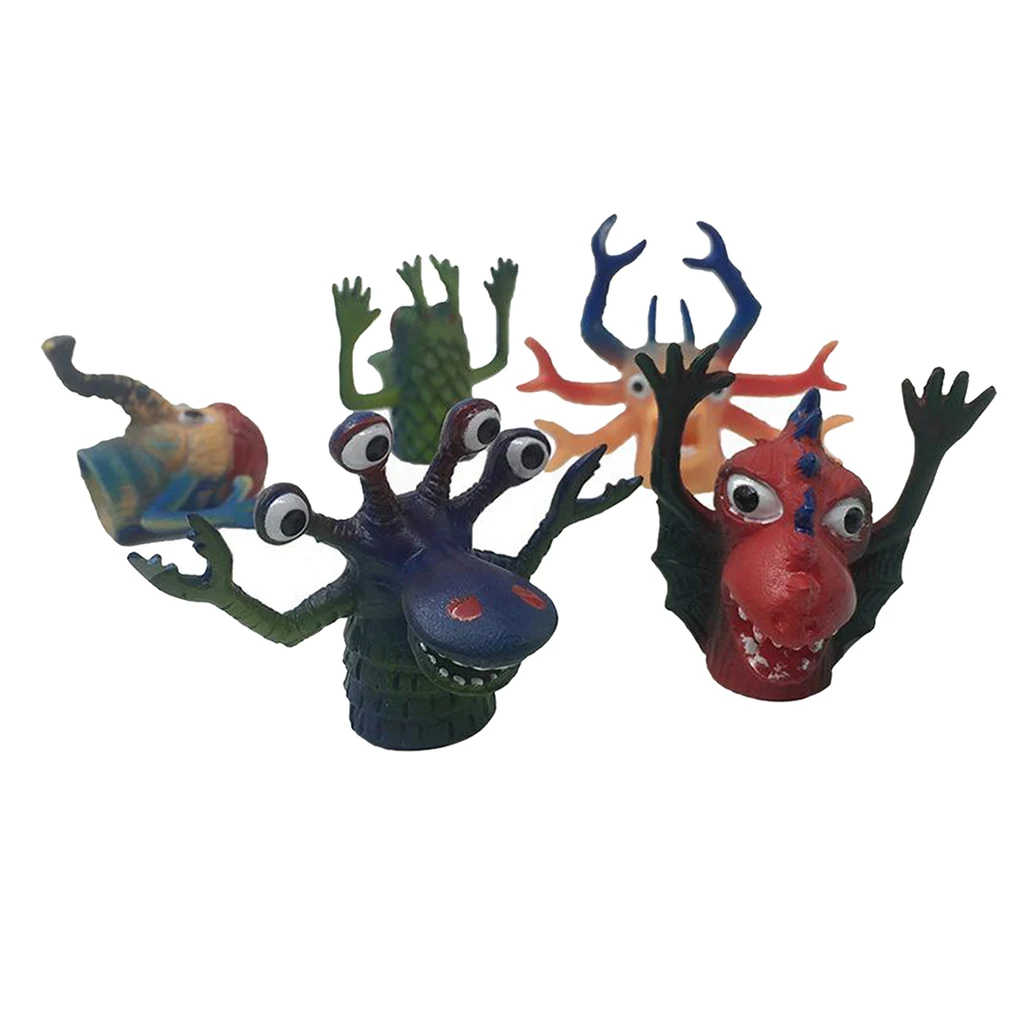 Куклы на палец детские мини животные монстр Обучающие руки монстры кукла куклы