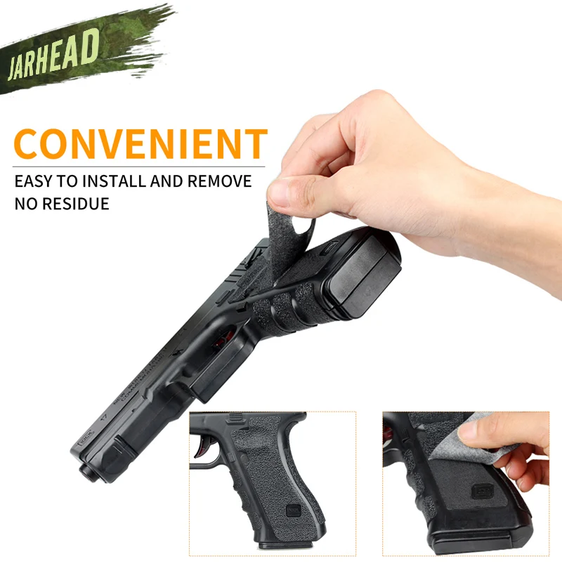 Нескользящая резиновая текстурная перчатка для Glock 17 19 20 21 22 25 26 27 33 43 кобура 9 мм