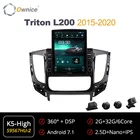 Автомобильное радио Ownice, GPS, 2DIN, 4G LTE, для Mitsubishi Triton L200, 2015, 2016, 2017, 2018, 2019, 2020, Android