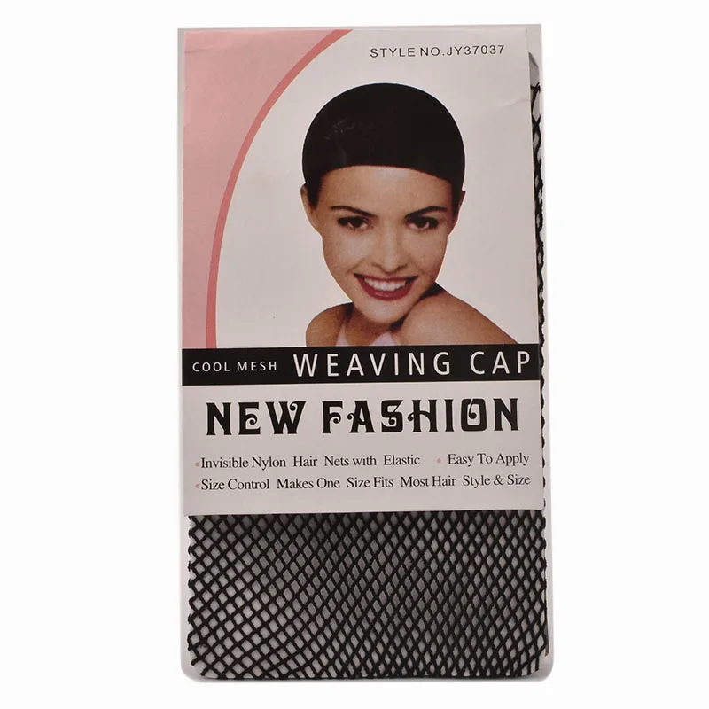 MNAWEI Top Sale 1 Pcs Hairnets good Quality Mesh Weaving Black Wig Hair Net Making Caps Weaving Wig Cap & Hairnets images - 6
