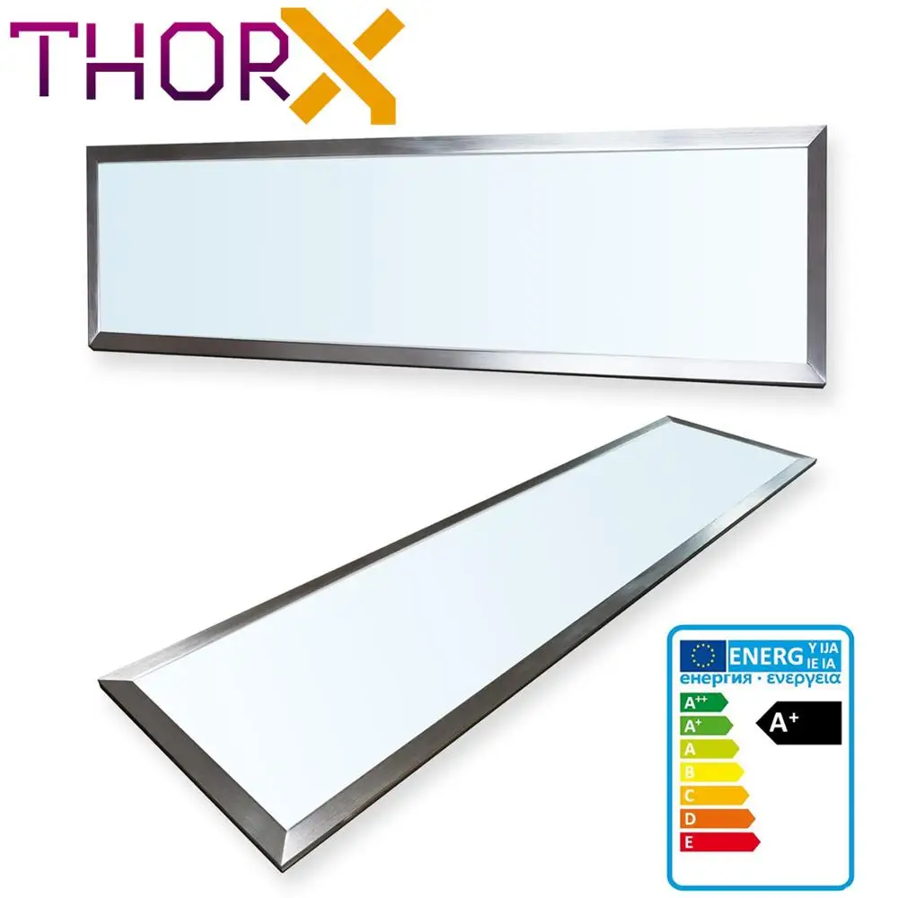 Светодиодный фонарь ThorX 120x30 см Ultraslim 36 Вт 3000lm с крепежными зажимами и светодиодный