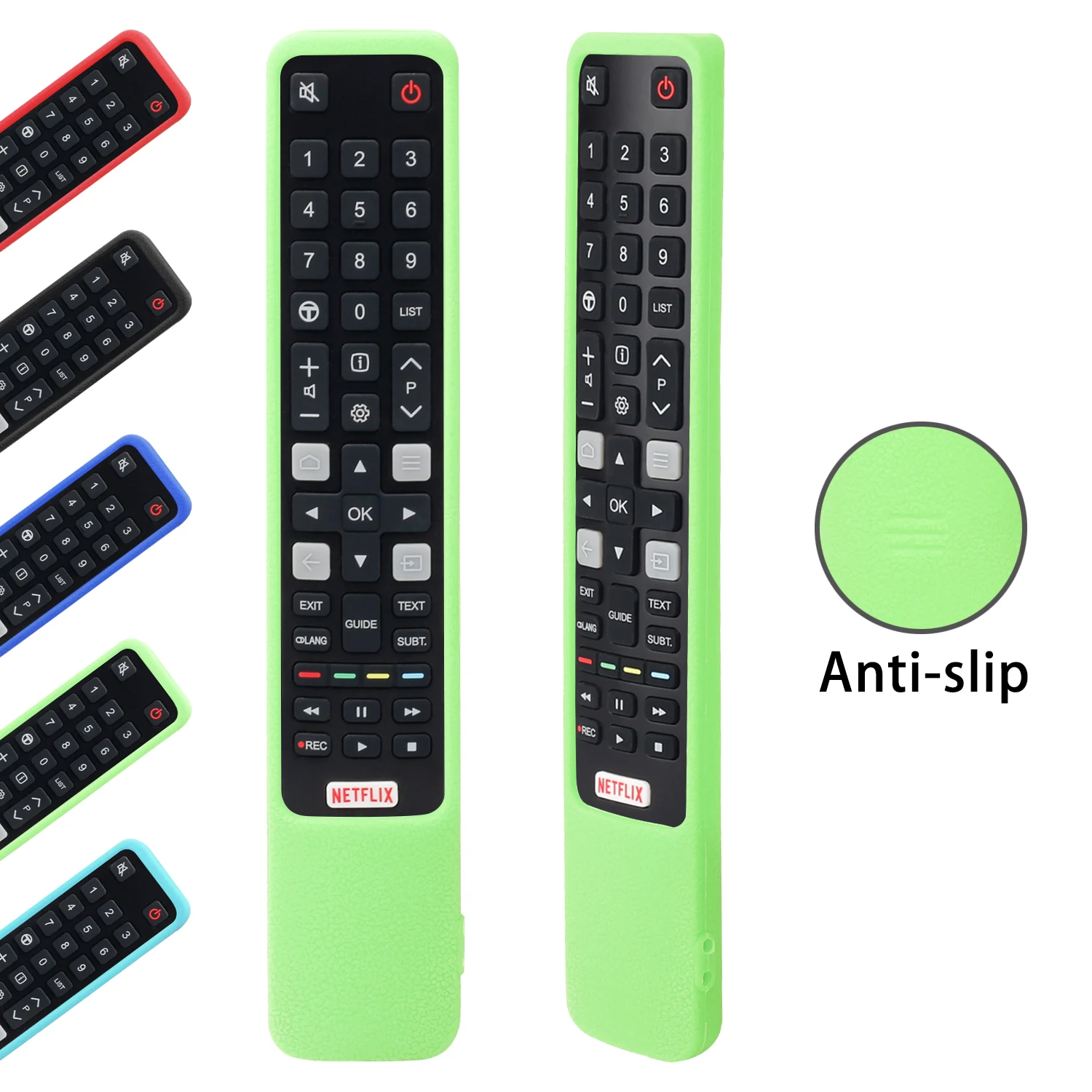Remote Cover For TCL RC802N YUI1 YAI3 YUI2 YU14 YU11 65C2US 75C2US Non-slip Silicone Protective Soft Control Case | Электроника